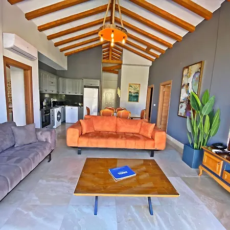 Villa Tlos Dream 3+1 Villa, özel Havuzlu,