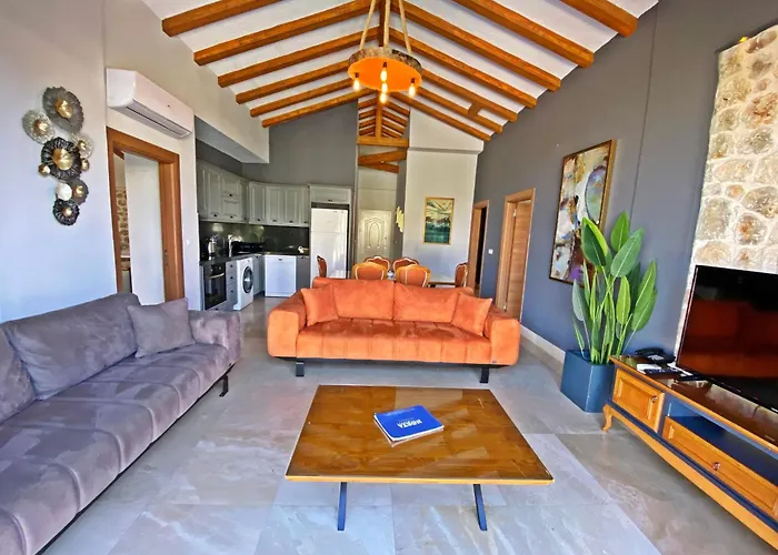 Villa Tlos Dream 3+1 Villa, özel Havuzlu,